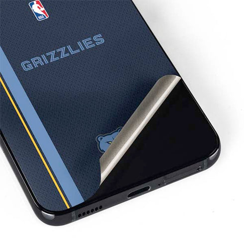 NBA Memphis Grizzlies Jersey Galaxy S22 Skin